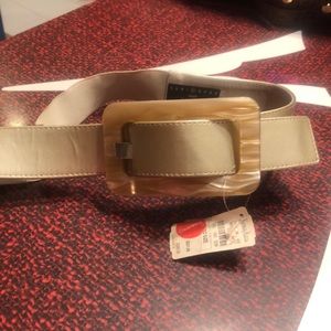 4th of July Sale Y2K 2000’s Suzi Roher Beige Belt Iridescent Neiman Marcus